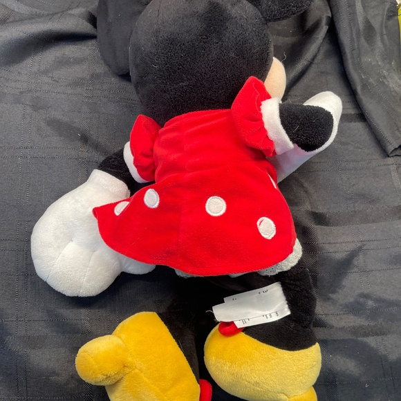 Minnie Mouse Disney Store‎ Exclusive Plush Red Polka Dot Dress 18 Inches - Picture 2 of 6